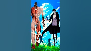 Eren Vs Sung Jin Woo #eren #attackontitan #sungjinwoo #sololeveling