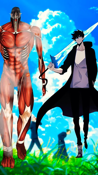 Eren Vs Sung Jin Woo #eren #attackontitan #sungjinwoo #sololeveling