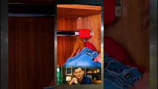 Smart Closet Hack: Organize Clothes with a Simple Sponge Trick! #shorts #shortvideo