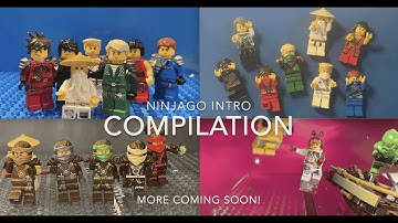 The LEGO Ninjago Intro Compilation!  All Seasons Recreated in Stop-Motion