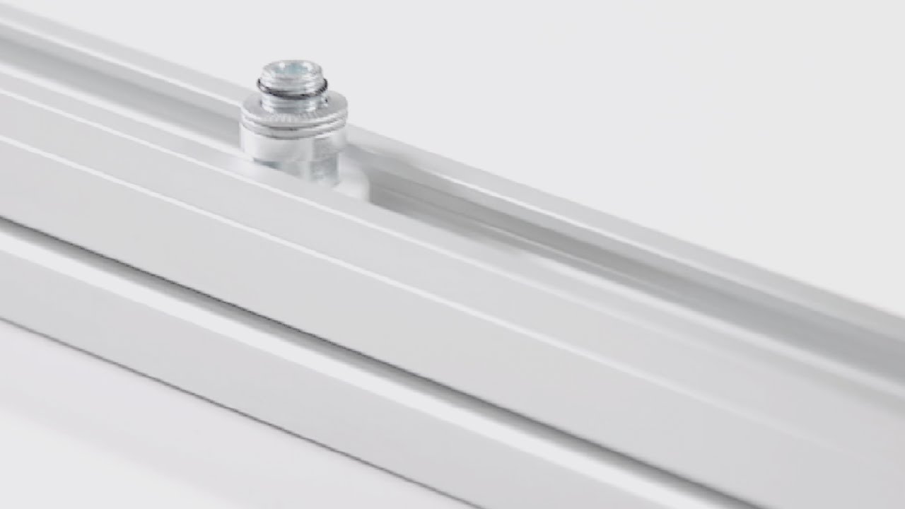 Installation Video Geze Powerturn Sensor Roller Guide Rail Youtube