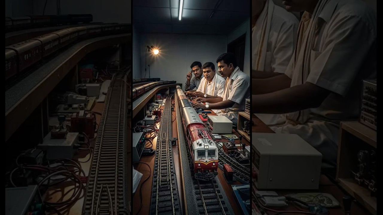 Indian Railway Wap7 Train Model | Train Video | 