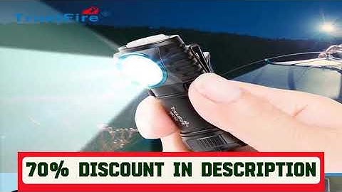 A must-have product! TrustFire MC12 EDC Powerful LED Headlamp 1000Lumens Magnetic Rechargeable Hea