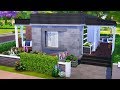 STUDENT ROOMMATES TINY HOUSE 📚💕 | The Sims 4 | Speed Build