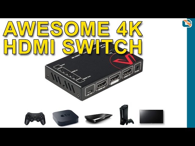 AV Access 4K 60Hz 5-Port HDMI Switch Review - YouTube