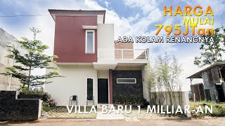 RUMAH DIJUAL || RUMAH MEWAH DENGAN KOLAM RENANG VILLA PUNCAK TIDAR || KOTA MALANG