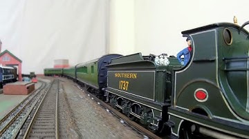 Three steam from dad, scratch and kit built OO locos