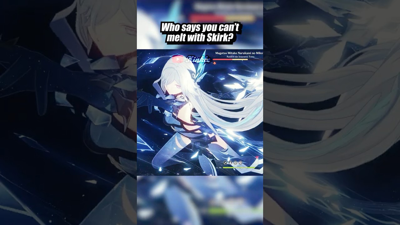 WHO SAYS SKIRK CAN'T MELT? 