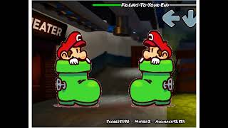 Fnf Animation Through The Looking Gl Very Fast Dancing