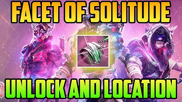 Facet of Solitude fragment unlock and location | Destiny 2