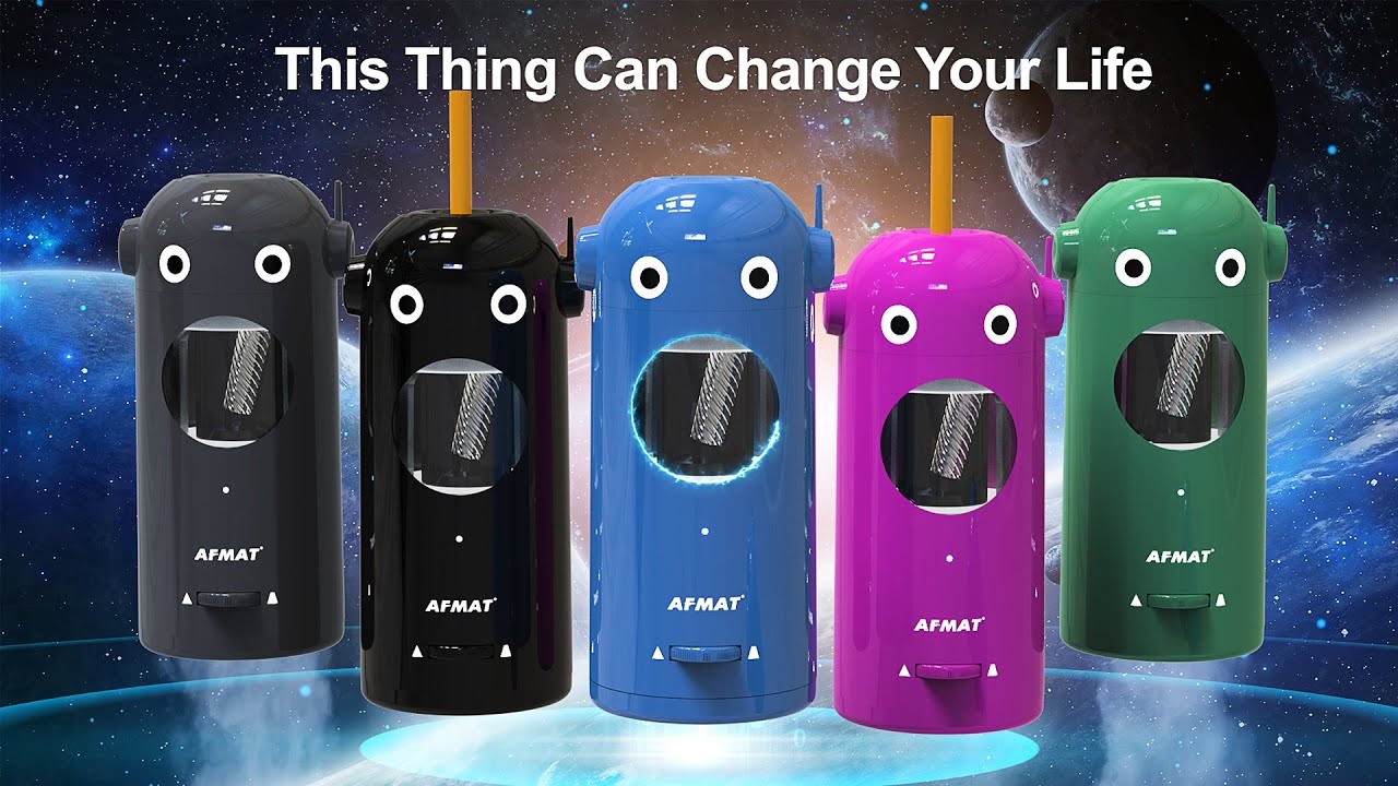 AFMAT fully automatic electric pencil sharpener can change your life~