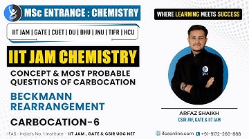 Beckmann Rearrangement In Carbocation: Important Concept | IIT JAM Chemistry
