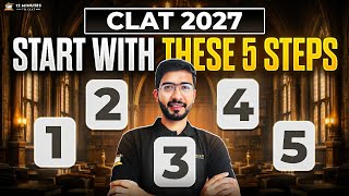 Details CLAT 2027 Preparation From Scratch 🎓 5 Steps to Reach NLSIU Bangalore by Keshav Malpani Guide