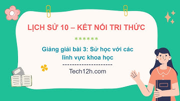 Giảng bài 3: Sử học với các lĩnh vực khoa học | Bài giảng Lịch sử 10 Kết nối tri thức