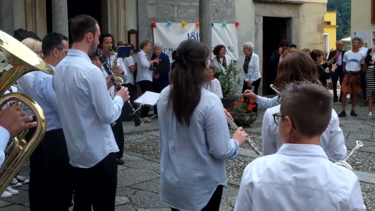 Banda di Crodo Santa Lupercilla 14 luglio  2025 - DSCF5360