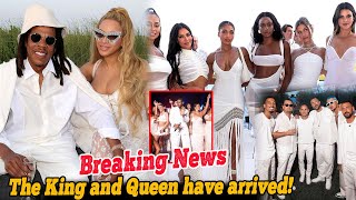 Breaking News: Beyonce Jay Z attend billionaire Michael Rubins epic 4th July white party, Keep Up