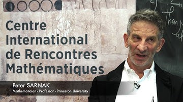 INTERVIEW AT CIRM: PETER SARNAK