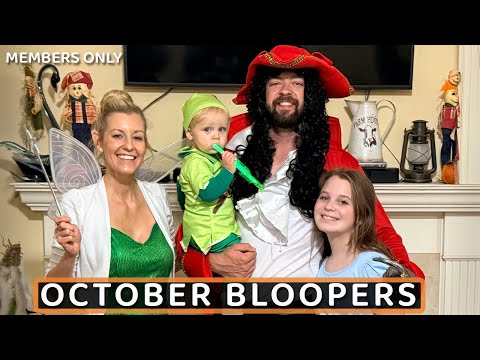 October 2025 Bloopers & First Halloween Trick or Treat (Members)