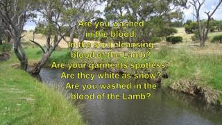 Are You Washed In The Blood Organ Hd E A Hoffman