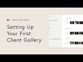 Pic-Time Webinar 1: Setting Up Your First Client Gallery