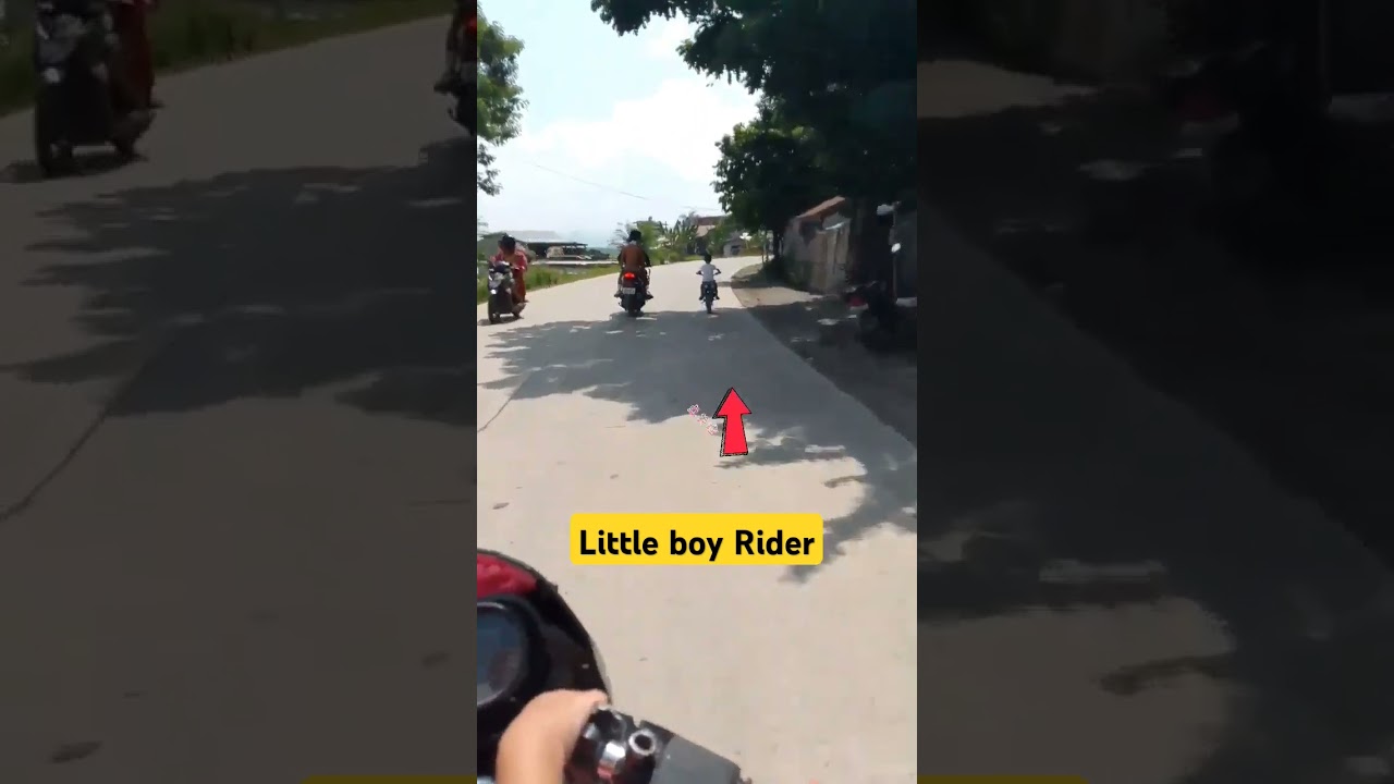 Little boy rider 