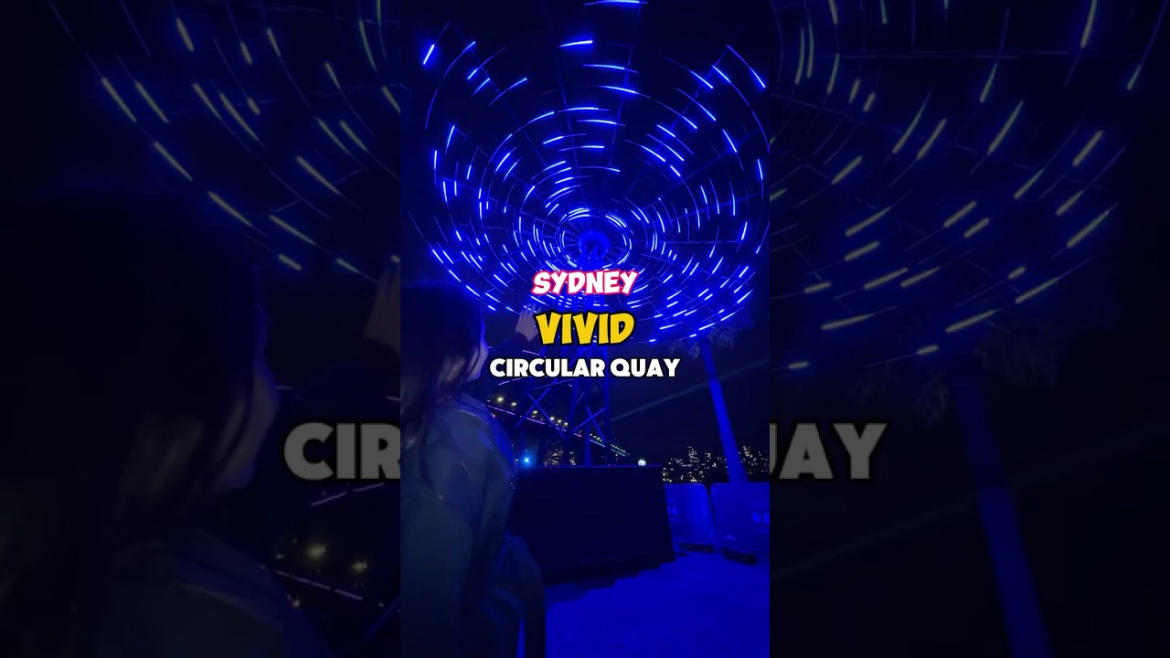 VIVID SYDNEY 2025 | Circular Quay and The Rocks 