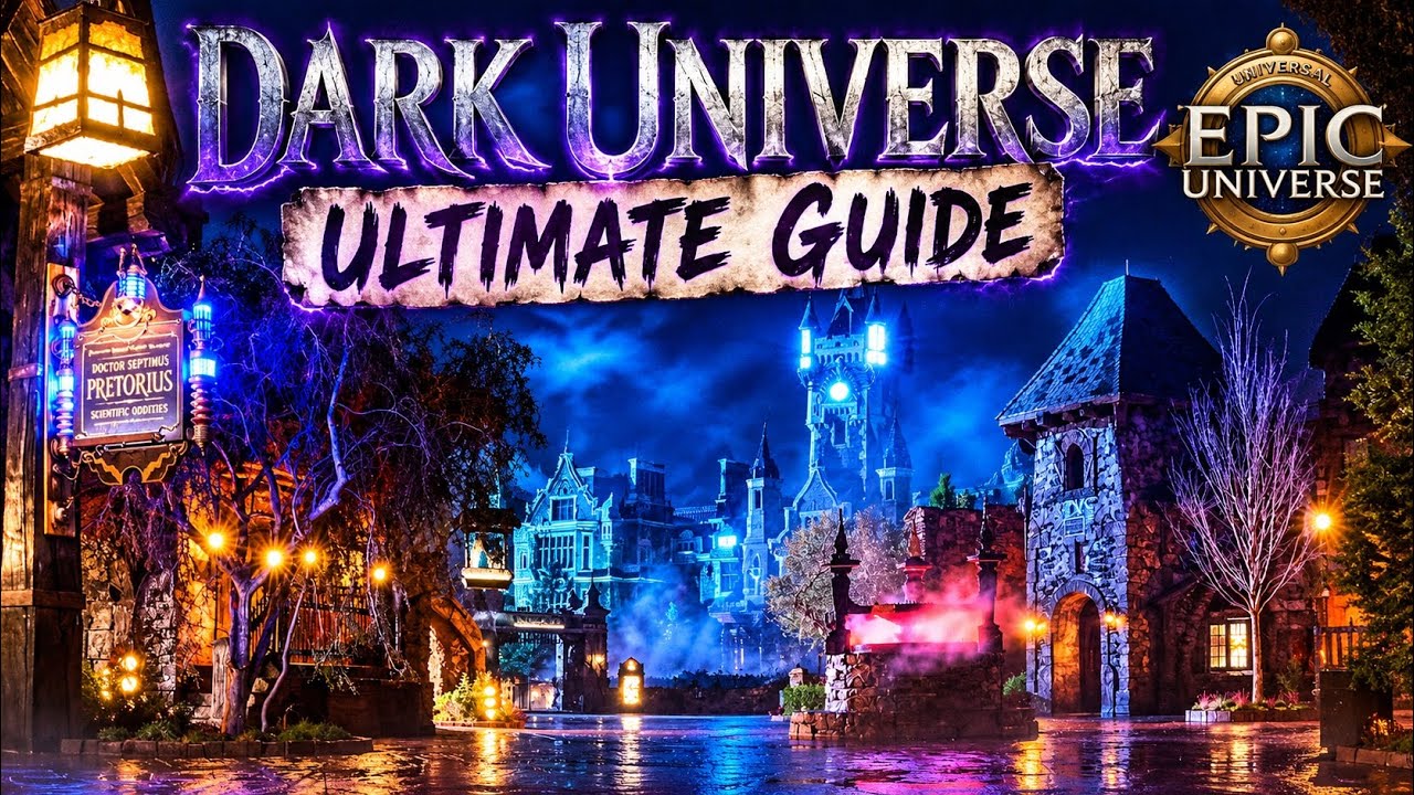 Dark Universe at Epic Universe: The ULTIMATE Guide (Rides, Food & Tips)