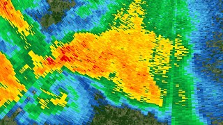 2024 TDWR Columbia, Tennessee Tornado Radar Loop