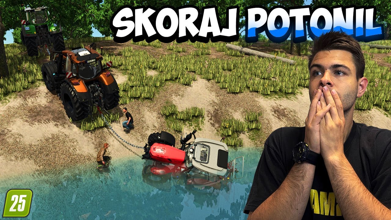 PRAVA REŠEVALNA AKCIJA NA KMETIJI! (DIVJA FARMA #23) [FS25 SLO]