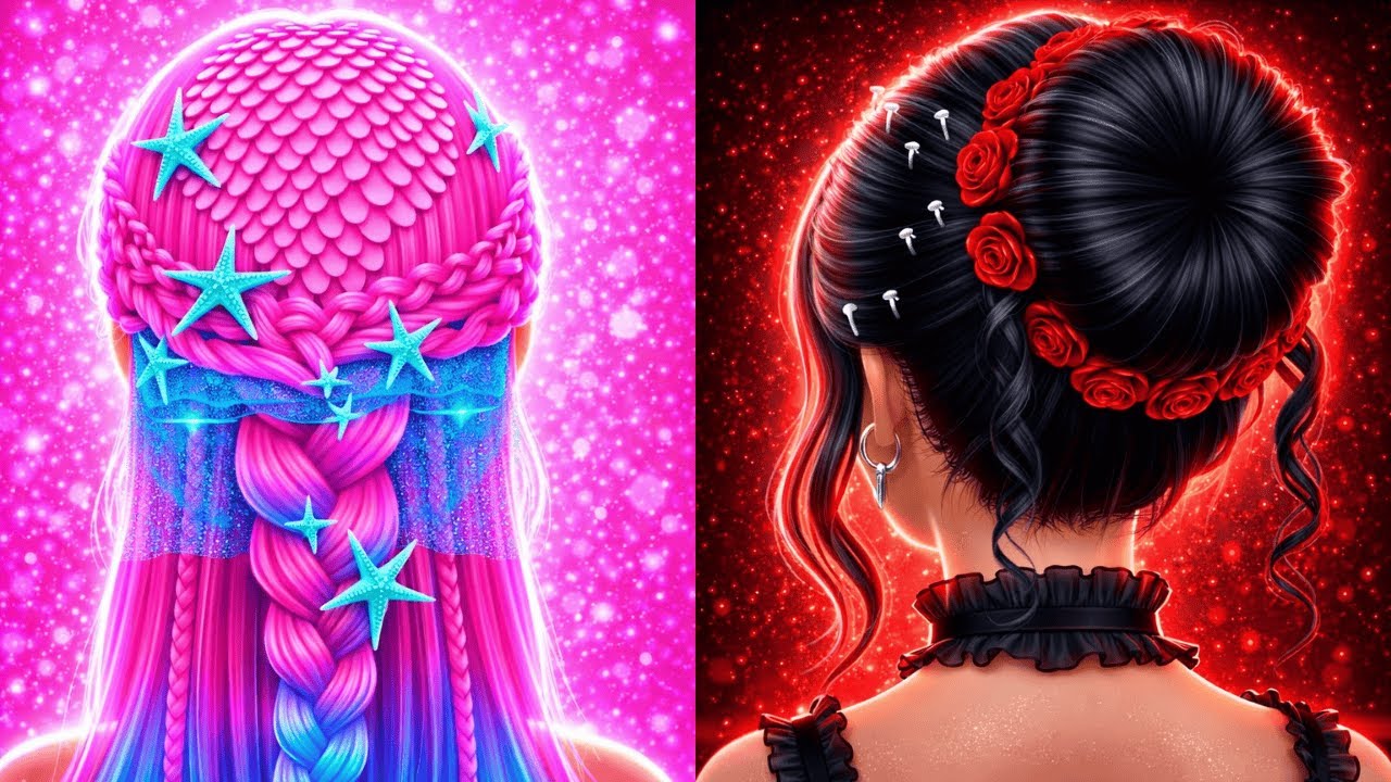 Vom NERD zur MEERJUNGFRAU vs. VAMPIR… Wer hatte das beste Glow-Up?! 😳