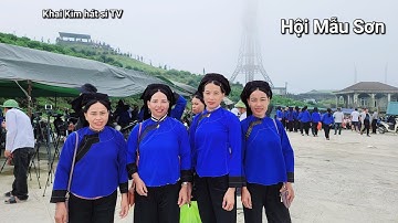 Toàn cảnh hội Mẫu Sơn 14/5 âm lịch. Cảnh đẹp, núi cao, mát mẻ, nhiều người đẹp hát sli