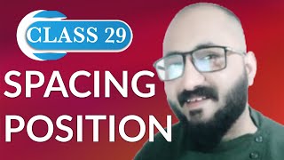 Microsoft Word/Class 29/Spacing,Position/Urdu/Hindi/Fahad Tech