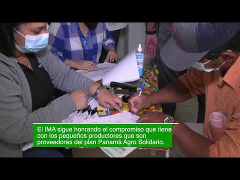 PAGOS A PEQUEÑOS PRODUCTORES DE AZUERO