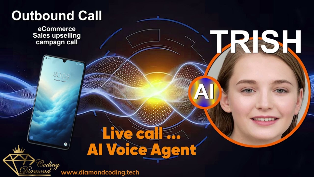 Diamond Coding Outbound AI Voice Agents demonstration