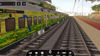 🔥 Dangerous Wap5 Amrit Bharat Locomotive Leads Intercity express+Howrah Local Skipping 90°