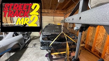 MR2 [ frunk coolant pipes & front sway bar removal ] work on sw20 for fun COFFEE for energy