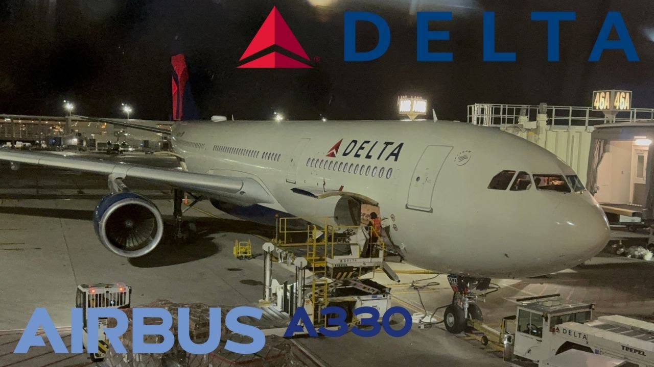 DELTA Air Lines Airbus A330-300 🇺🇸 Detroit to Amsterdam 🇳🇱 [FULL FLIGHT REPORT]
