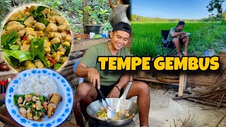 NDESO MENU RECIPE FOR DELICIOUS STEWED TEMPE GEMBUS WITH SO LEAVES, GESSS‼️😍