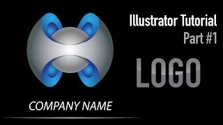 professional 3d logo in Adobe illustrator tutorial Part 1