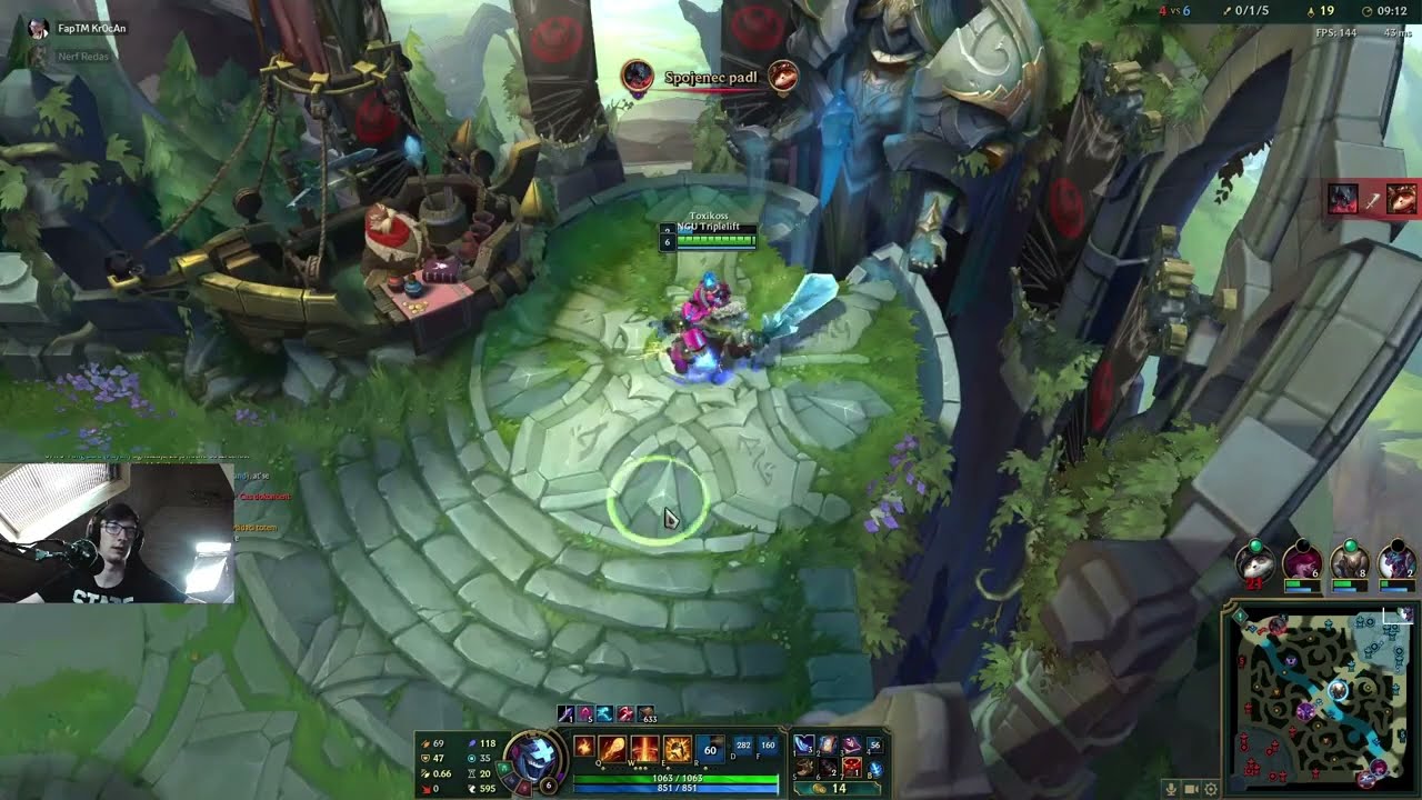 Záznam streamu 9.6.2023 League of legends