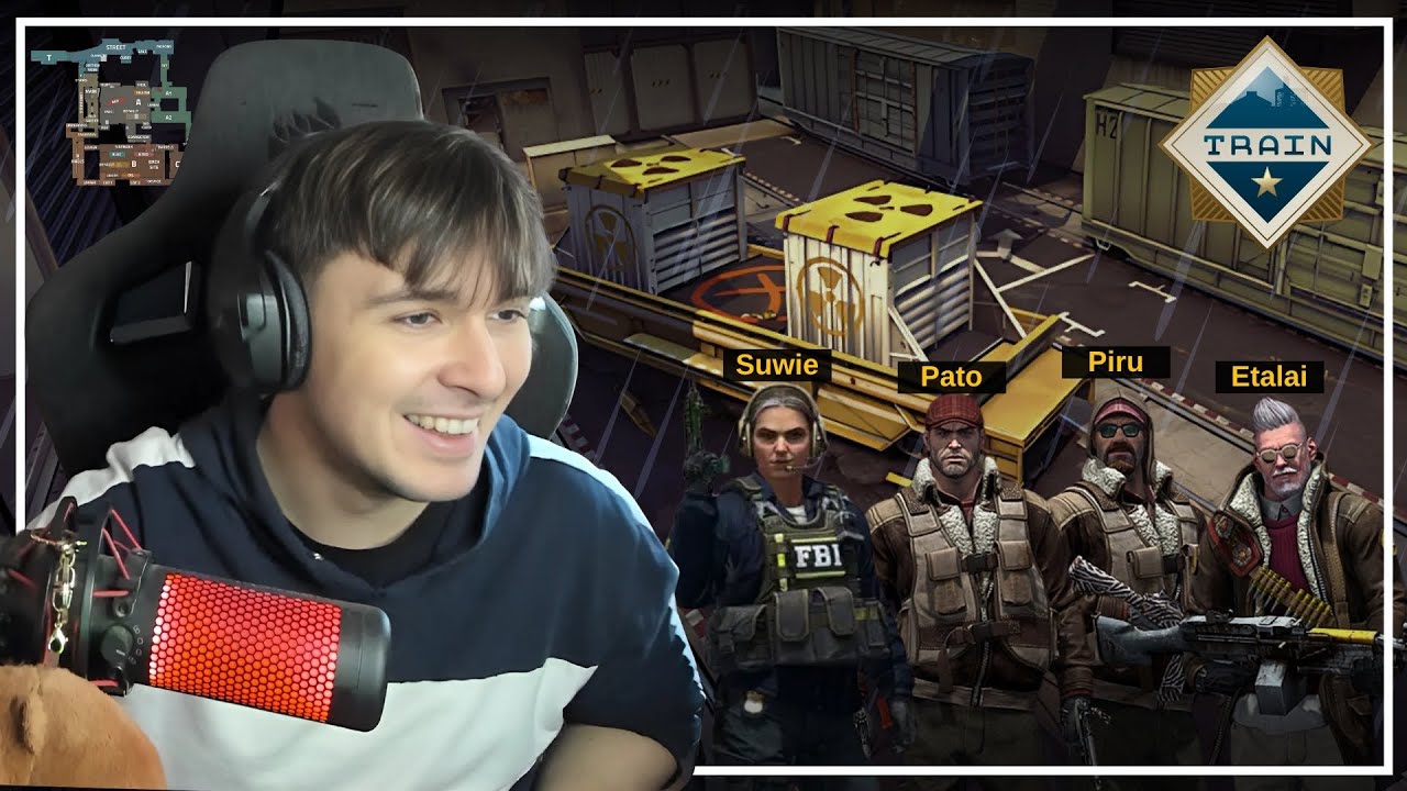 CONTERCITO ENTRE TODOS LOS MONOS EN TRAIN | CS 2