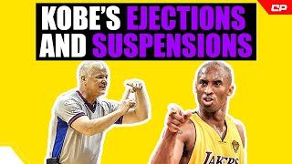 Everytime Kobe Bryant Was Ejected (And Suspended) 😮 | Clutch #Shorts