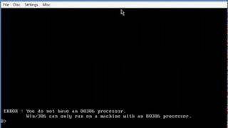 Windows 2.11/386 на PCem (Fail)