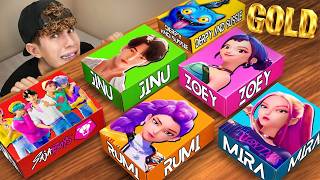 ÖFFNE NIEMALS KPOP DEMON HUNTERS MYSTERY BOXEN UND FILME um 3 UHR!!