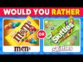 Would You Rather...? Gold vs Green 🍕🥗 | Food Quiz | Daily Quiz