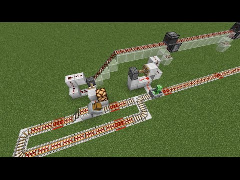 Minecraftで単線ATS(閉塞システム) | BE/JE β1.5-1.19.2+