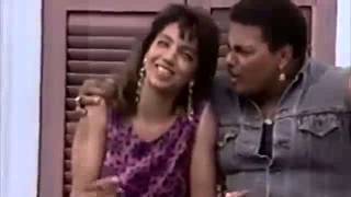 Amy Grant and Aaron Neville on AM Records commercial