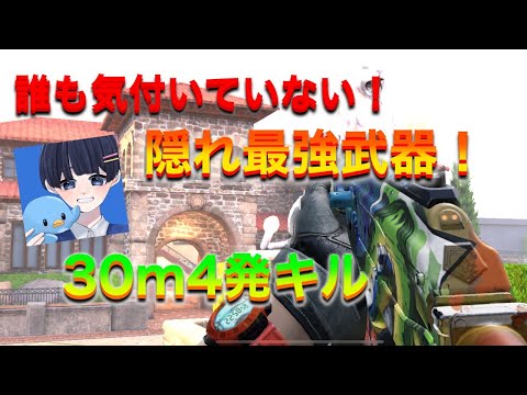 【Codモバイル】まだ誰も気付いていない！隠れ最強武器がこれだ！