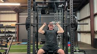 SEATED OVERHEAD PIN PRESS