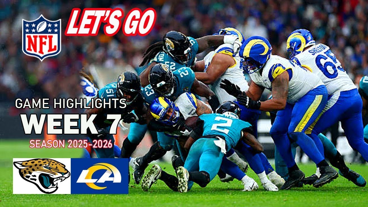 Rams vs Jaguars [WEEK7] FULL GAME Highlights |2025 NFL Highlights 